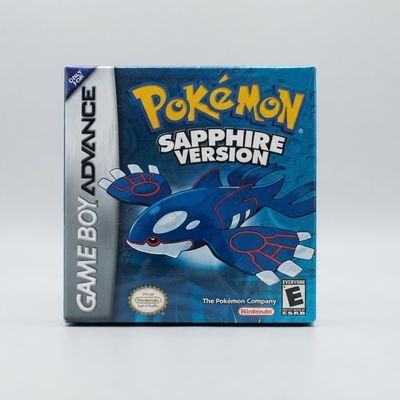 Pokémon Sapphire — Game & Box for Gameboy Advance (GBA)