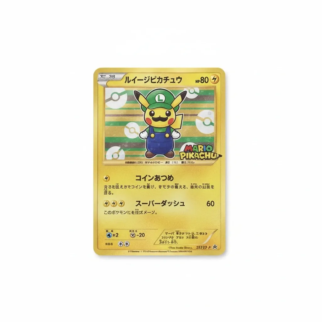 mario and luigi pikachu pokemon card 2016 PLAYING CARDS QUEEN OF CLUBS BGS 10 B – lowpopping Mario Pikachu - 294/XY-P -