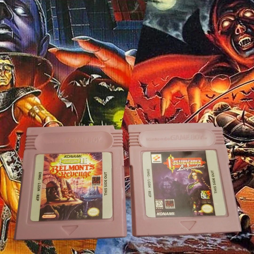 Castlevania Legends &amp; Castlevania II Belmont's Revenge (GBC)