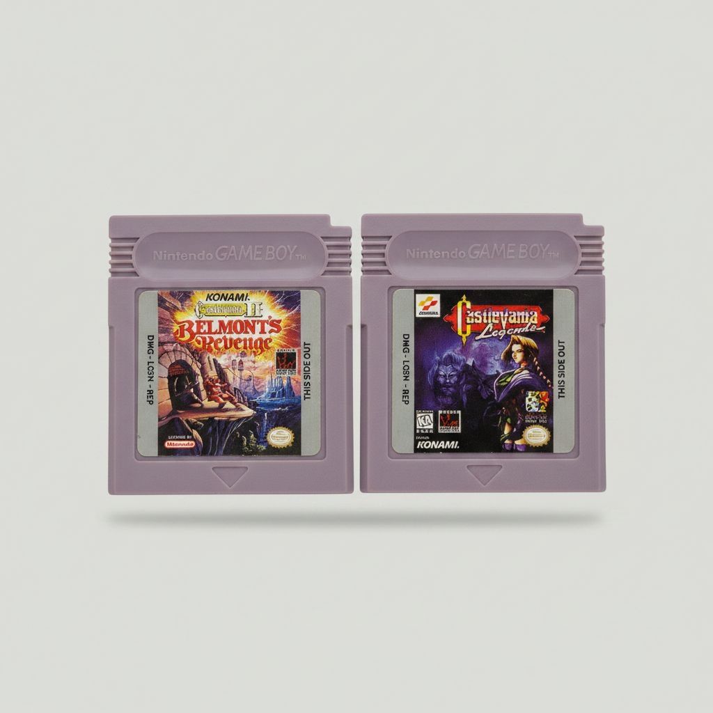Castlevania Legends & Castlevania II Belmont's Revenge — Complete Bundle (Cartridges Only) for Gameboy Color (GBC)