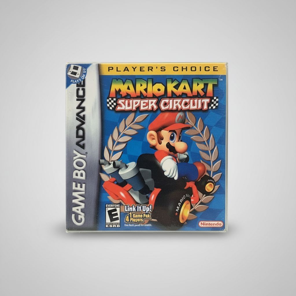 Mario Kart Super Circuit for Gameboy Advance — Game & Box for Gameboy Advance (GBA)