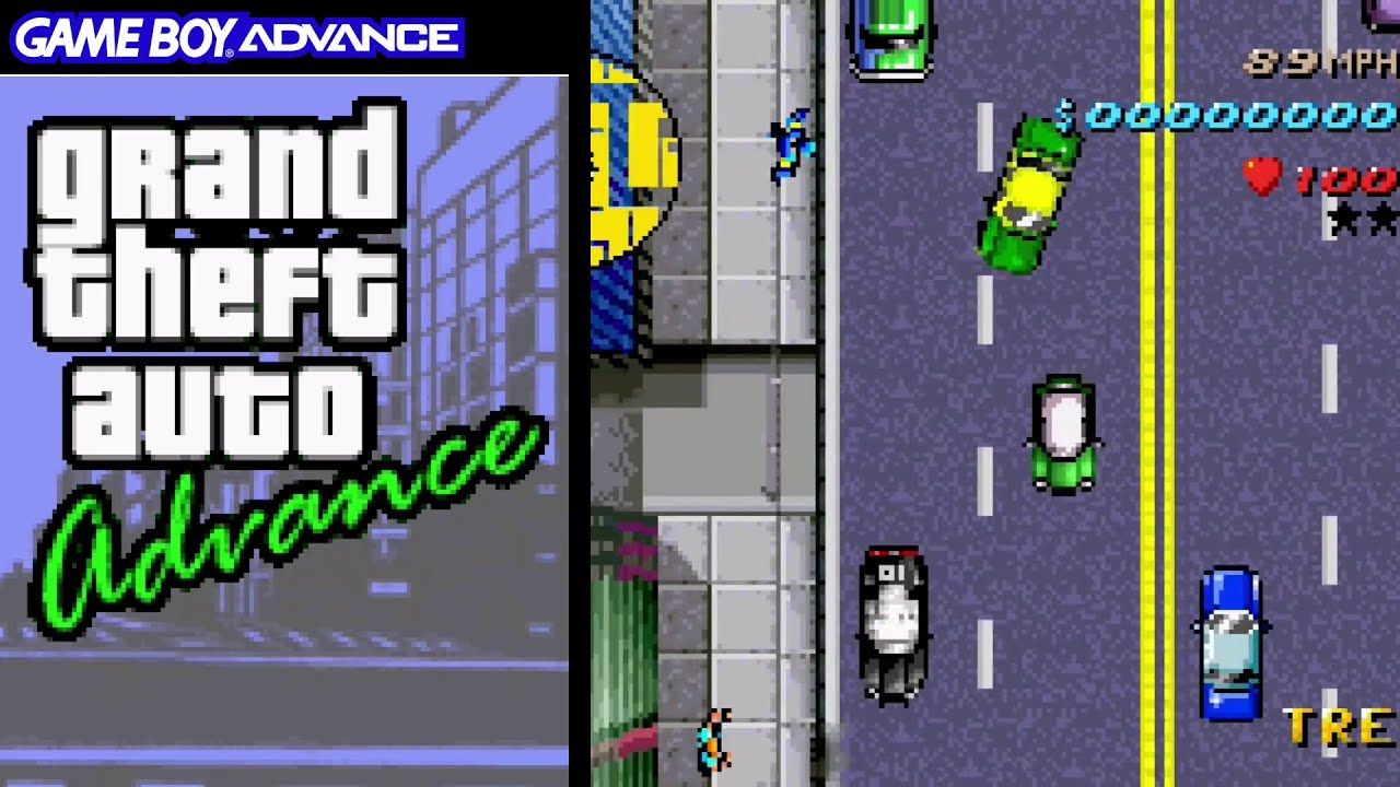 Grand Theft Auto Advance ... (GBA) Gameplay
