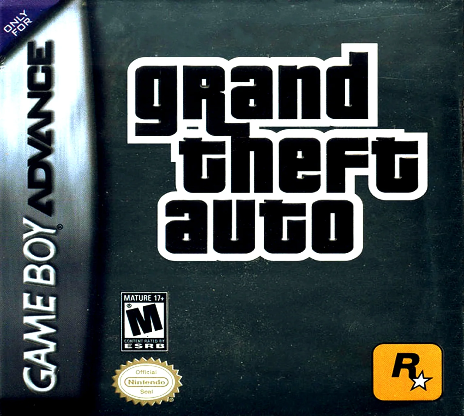 Grand Theft Auto - Nintendo Gameboy Advance GBA Game front cover art