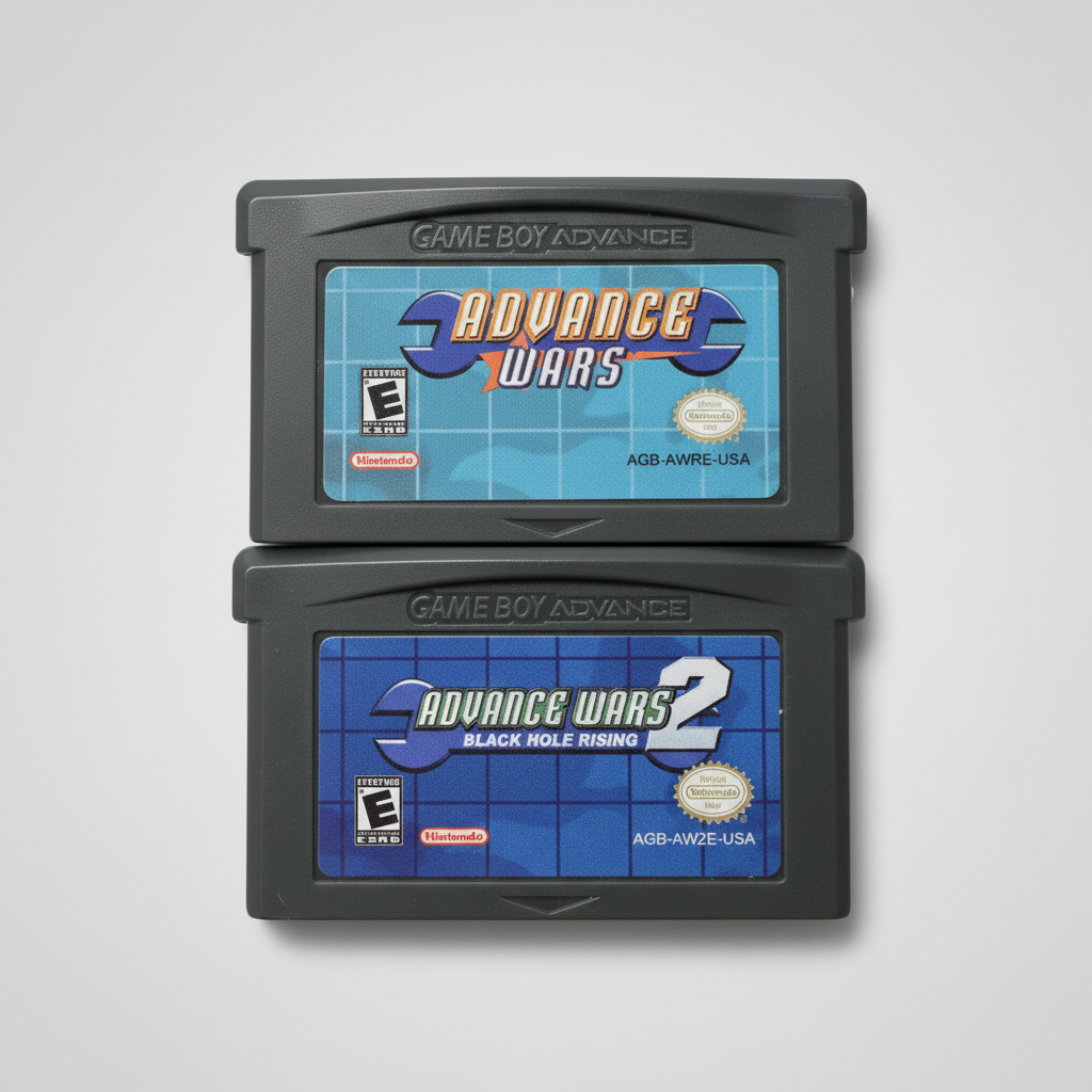 Advance Wars 1 & 2 Gameboy Advance (GBA)