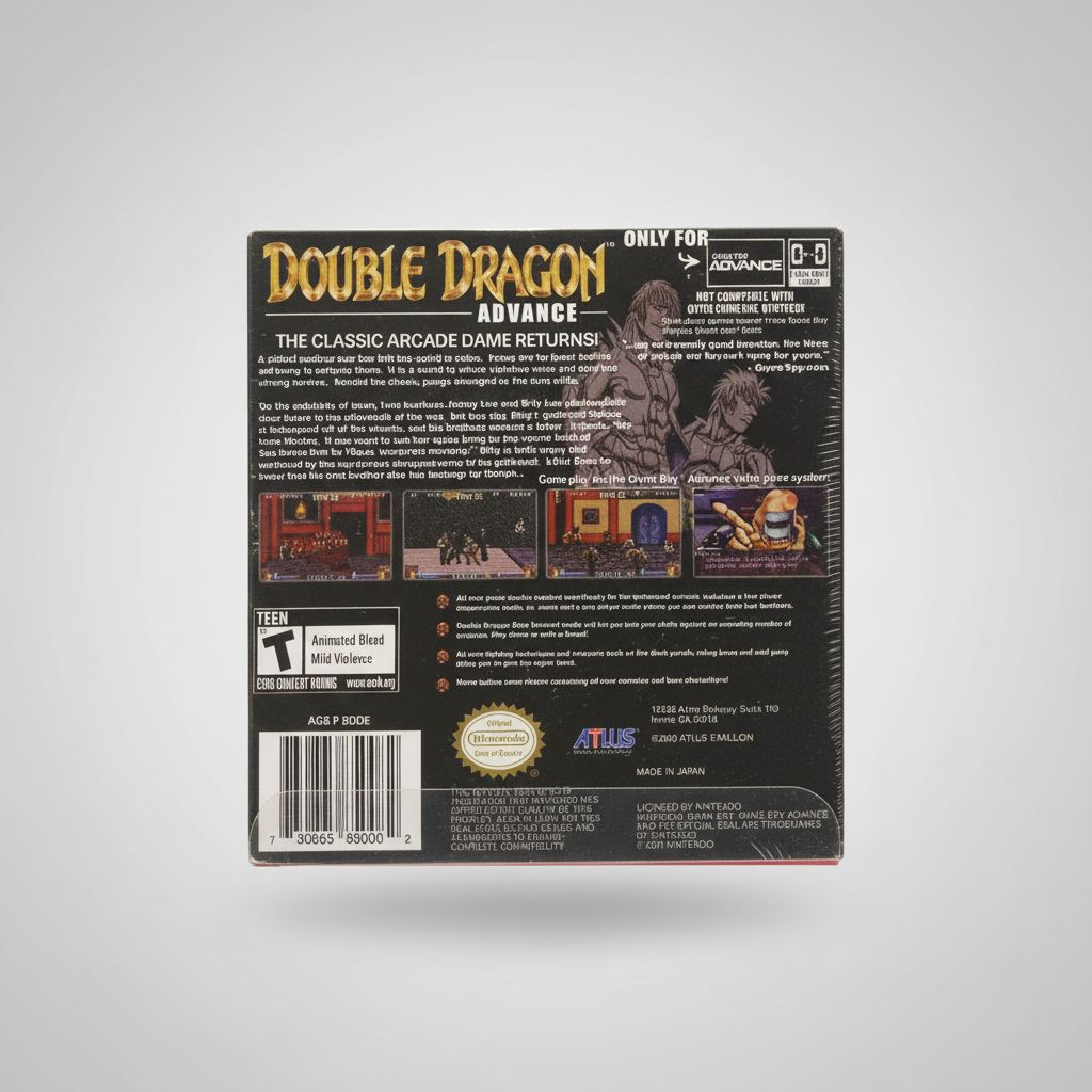 Double Dragon Advance for Gameboy Advance! 4