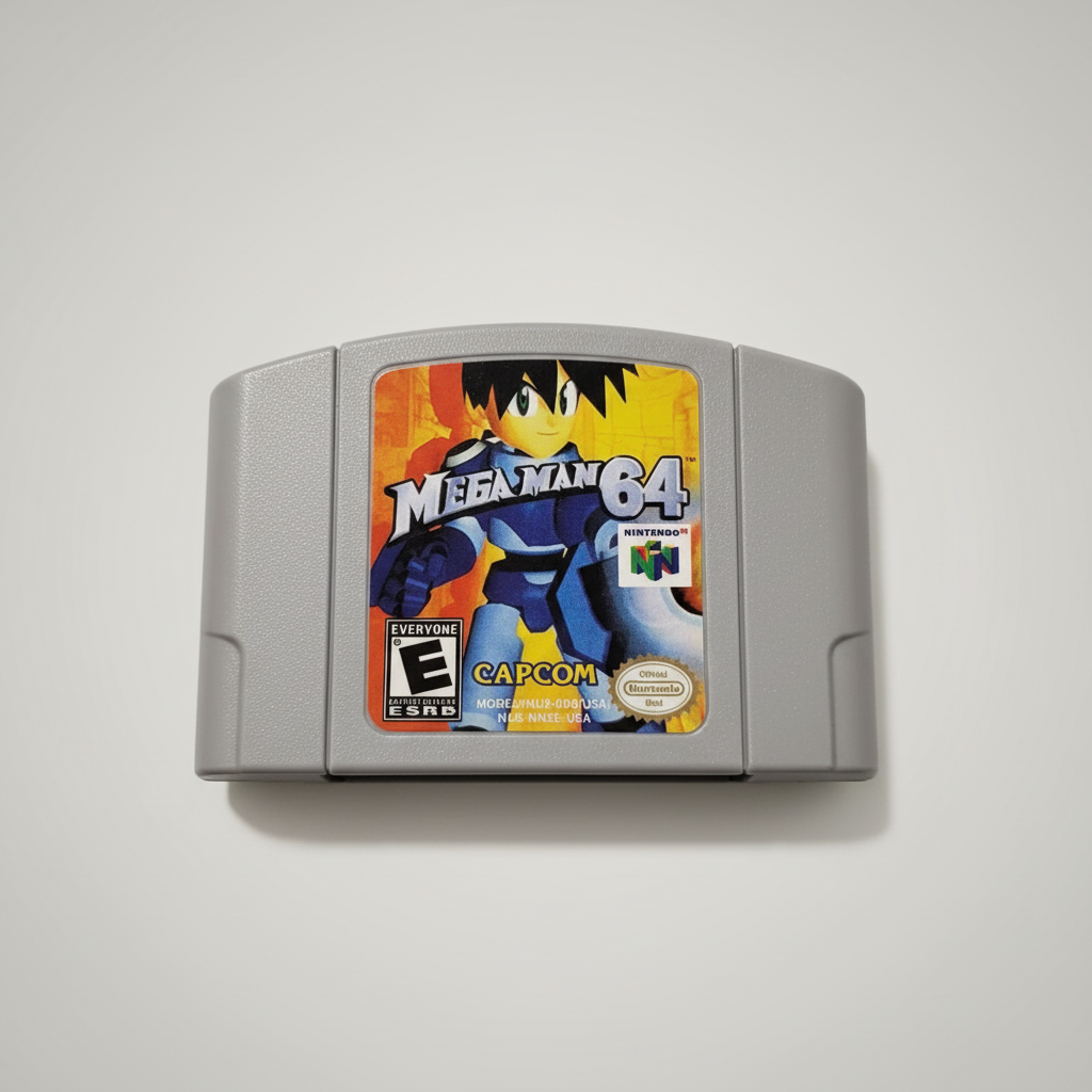 Megaman 64 Game Cartridge (Nintendo 64)