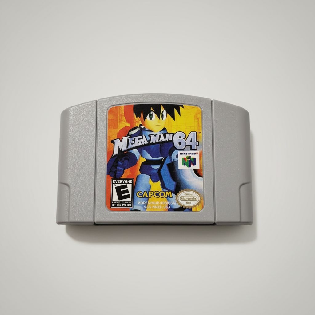 Megaman 64 Game Cartridge (Nintendo 64)