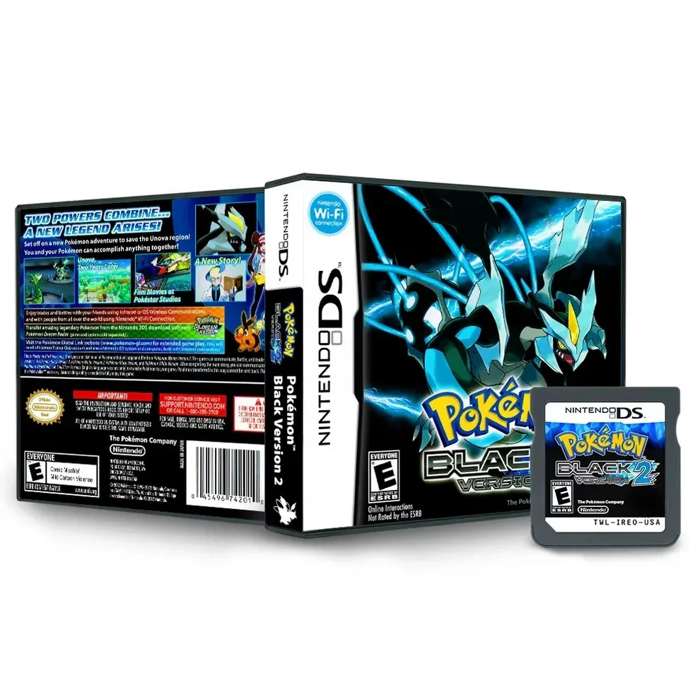 Pokemon Black 2 — Game & Box for Nintendo DS 9