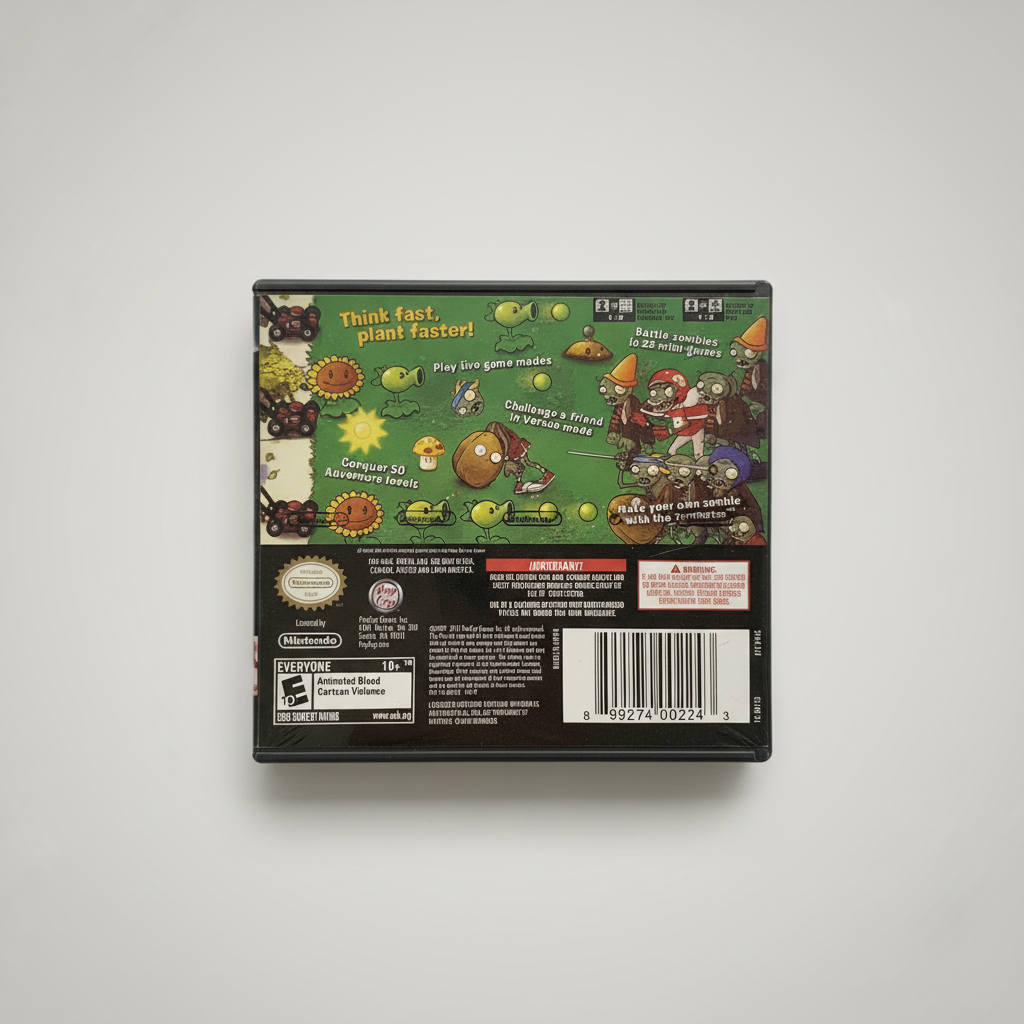 Plants vs Zombies for Nintendo DS!