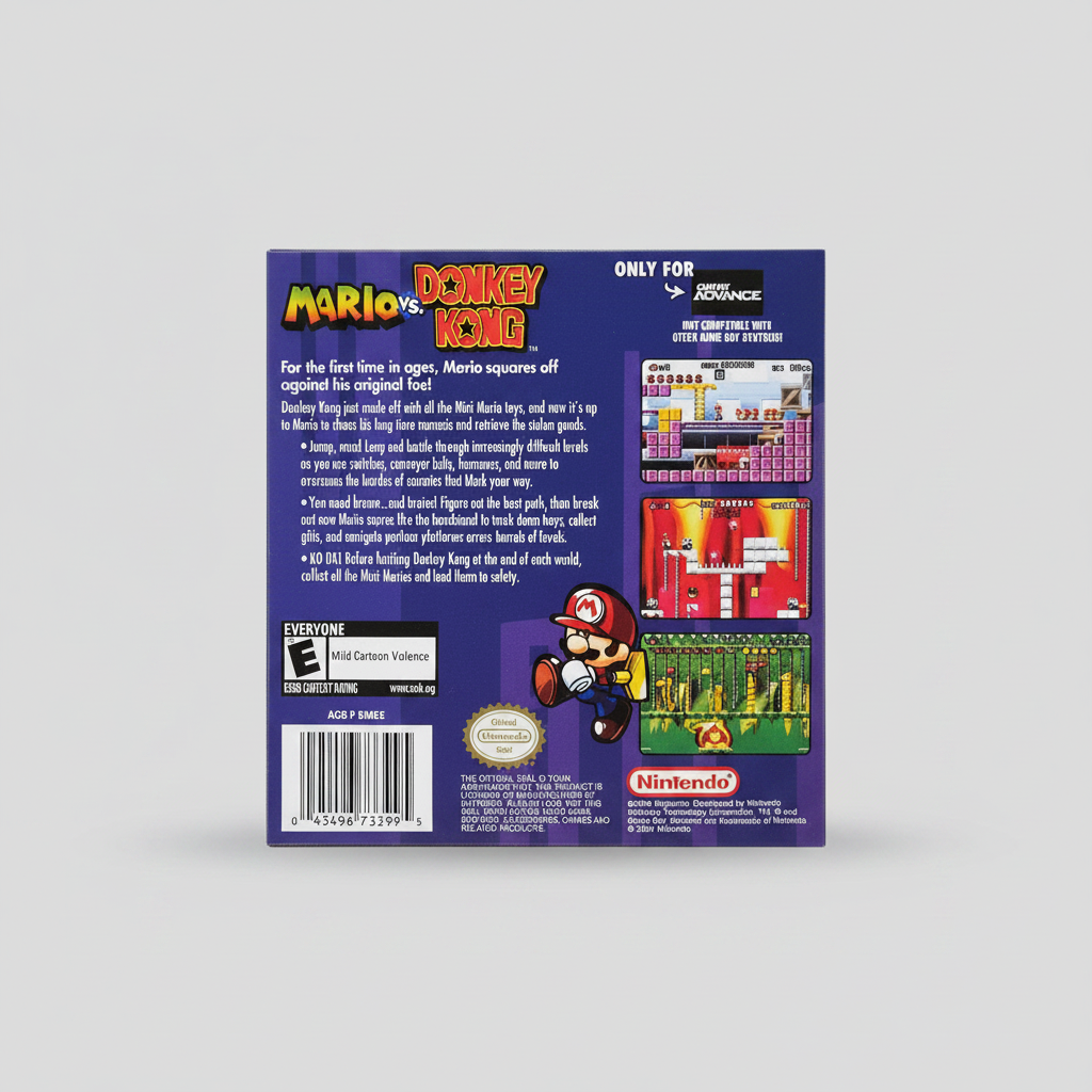 Mario vs Donkey Kong for Gameboy Advance! 4