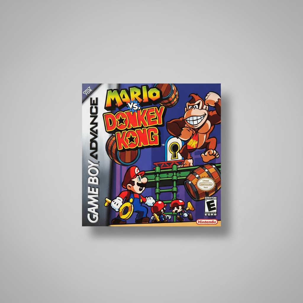 Mario vs Donkey Kong for Gameboy Advance — Game & Box for Gameboy Advance (GBA)