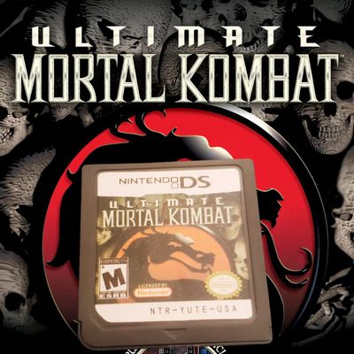 Ultimate Mortal Kombat Nintendo DS cartridge – arcade fighting classic.