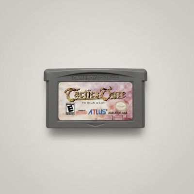 Tactics Ogre: The Knight of Lodis Gameboy Advance cartridge – tactical RPG masterpiece.