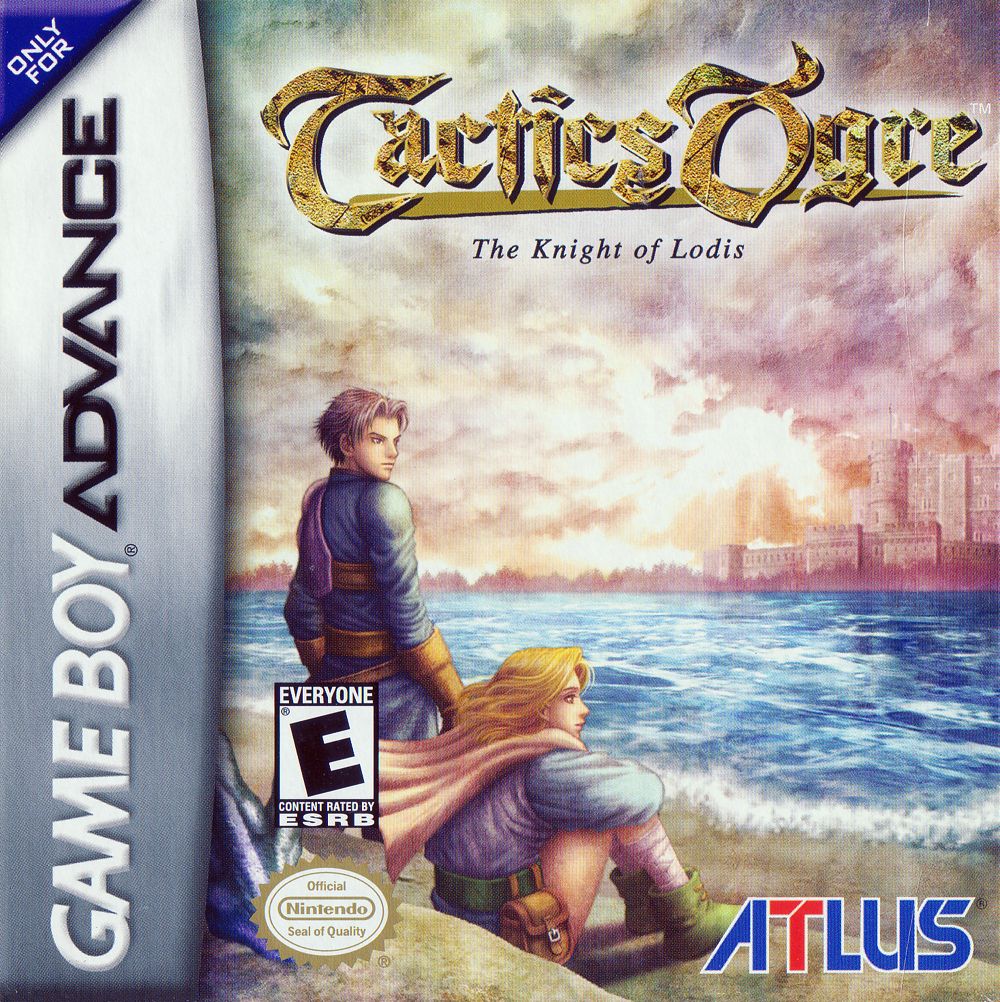 Tactics Ogre: The Knight of Lodis – Nintendo Game Boy Advance (GBA) Strategy Game front cover art