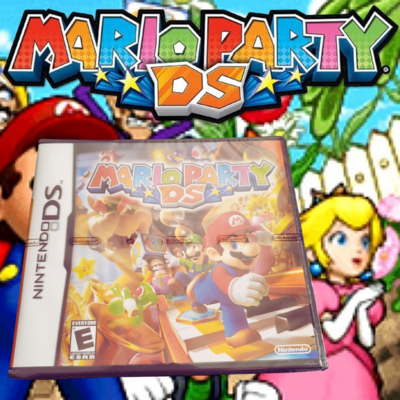 Mario Party Nintendo DS cartridge – fun multiplayer party game.