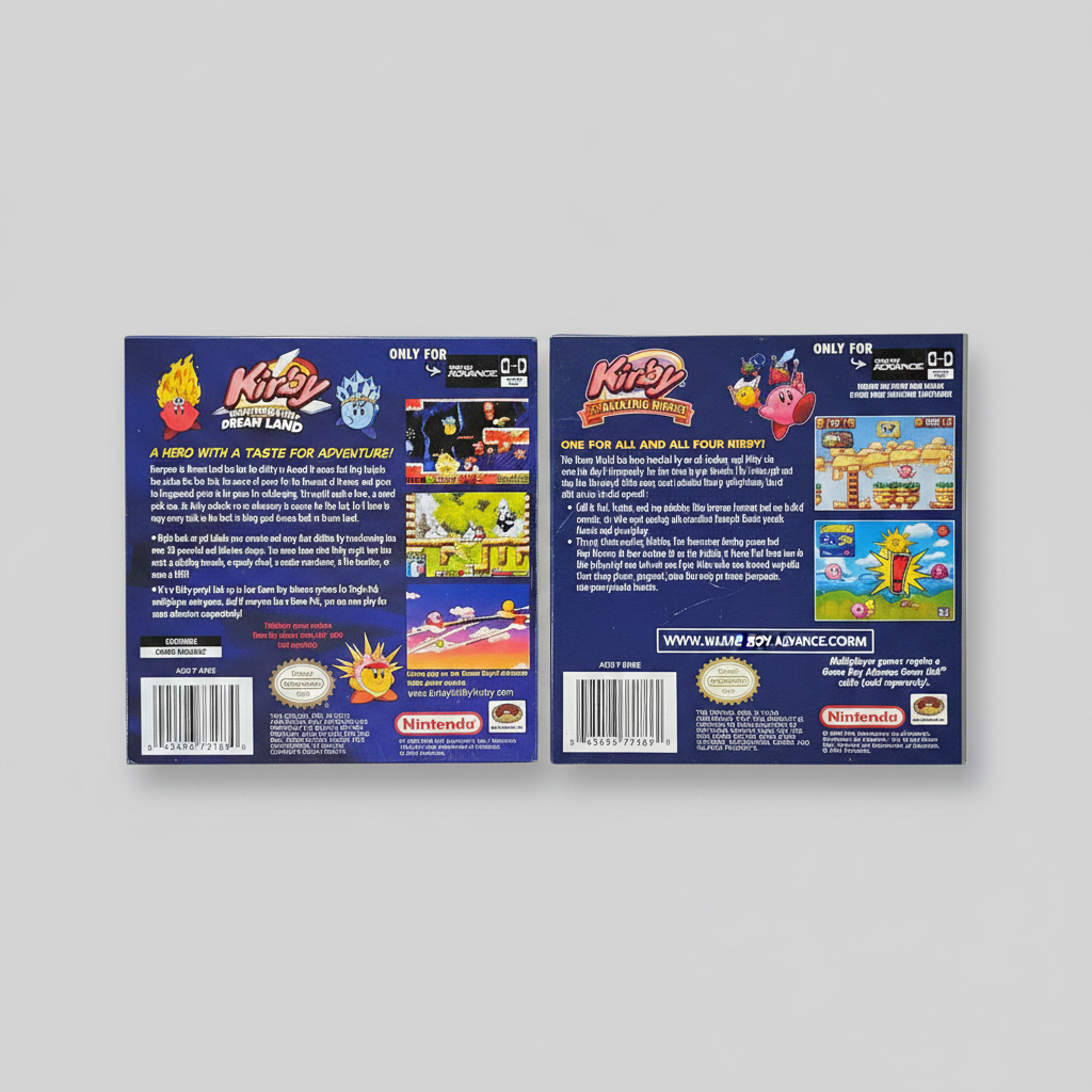 Kirby Nightmare in Dreamland & The Amazing Mirror for Gameboy Advance! 2