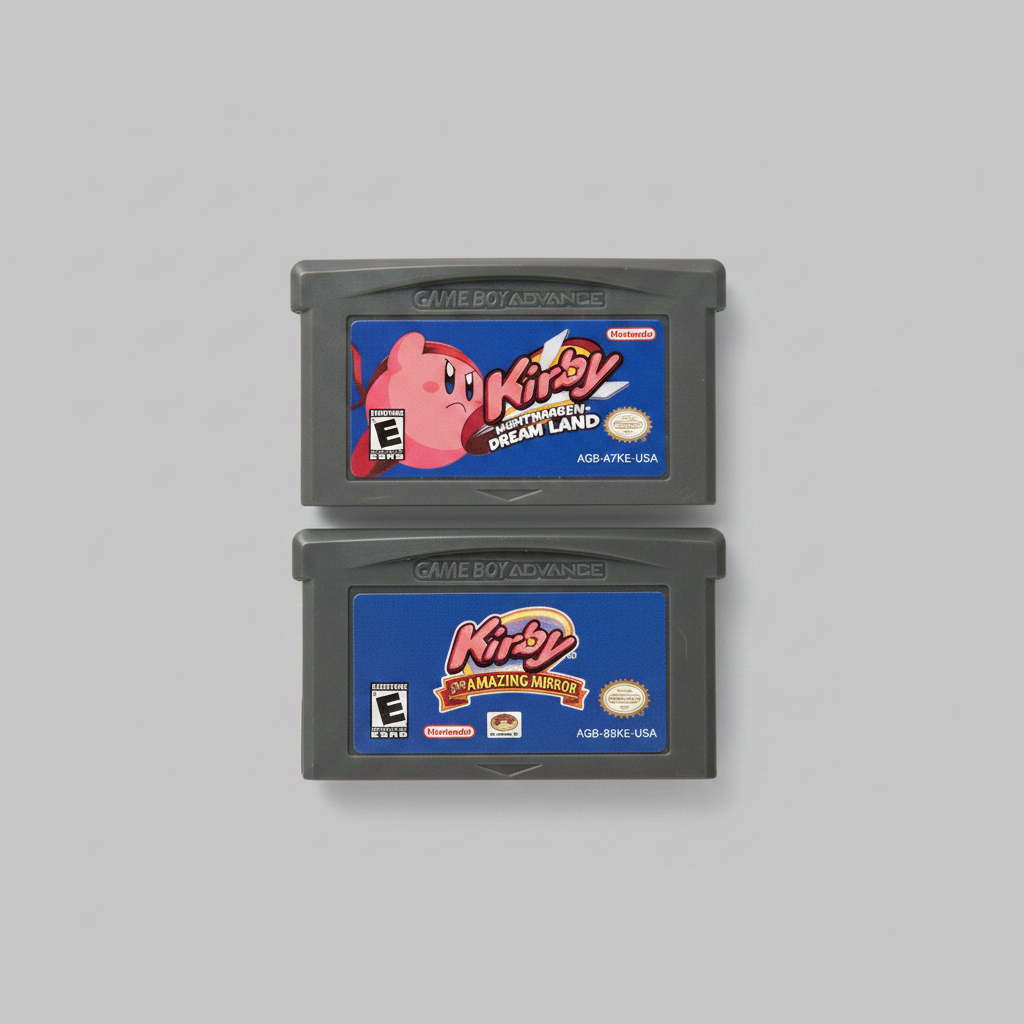 Kirby Nightmare in Dreamland & The Amazing Mirror for Gameboy Advance! 4