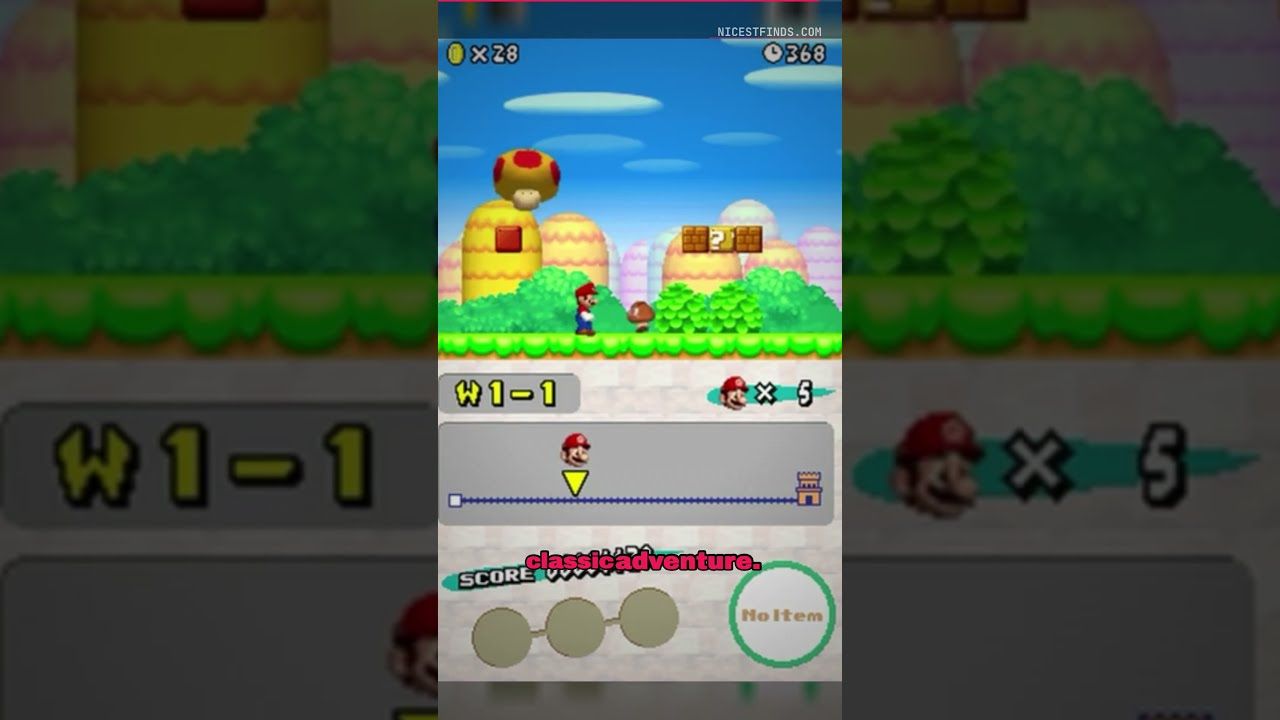New Super Mario Bros. Revisited 🍄 The DS Classic We All Remember!