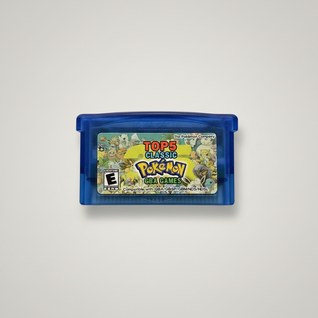 Pokemon 5 in 1 Game for Gameboy Advance! Emerald, Ruby , Sapphire, FireRed, LeafGreen 2