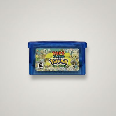 Pokemon 5 in 1 Collection – Nintendo Game Boy Advance (GBA) RPG Game