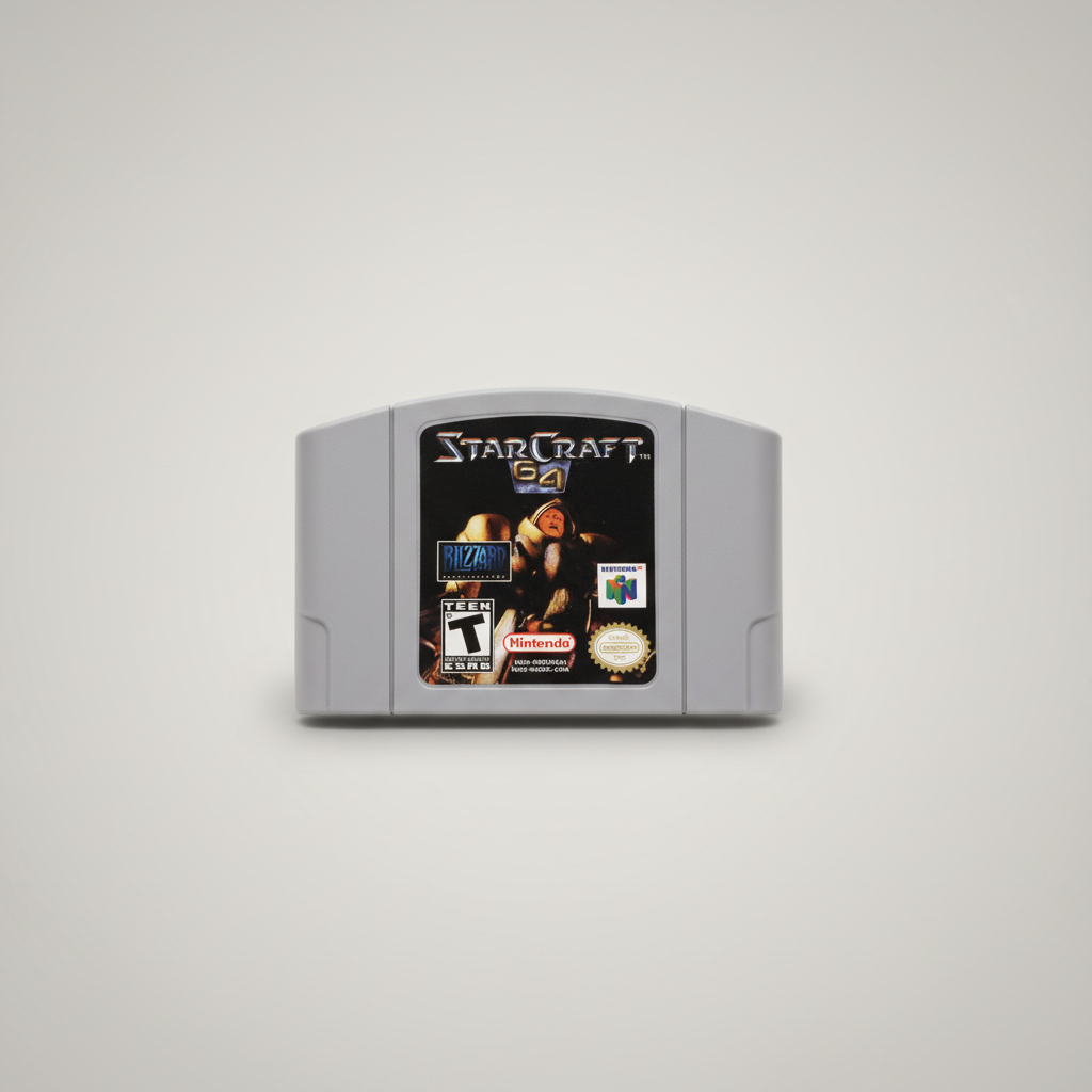 Starcraft 64 — Game & Box for Nintendo 64 3