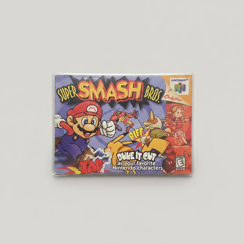 Super Smash Bros Nintendo 64 Game Cartridge (N64) 2
