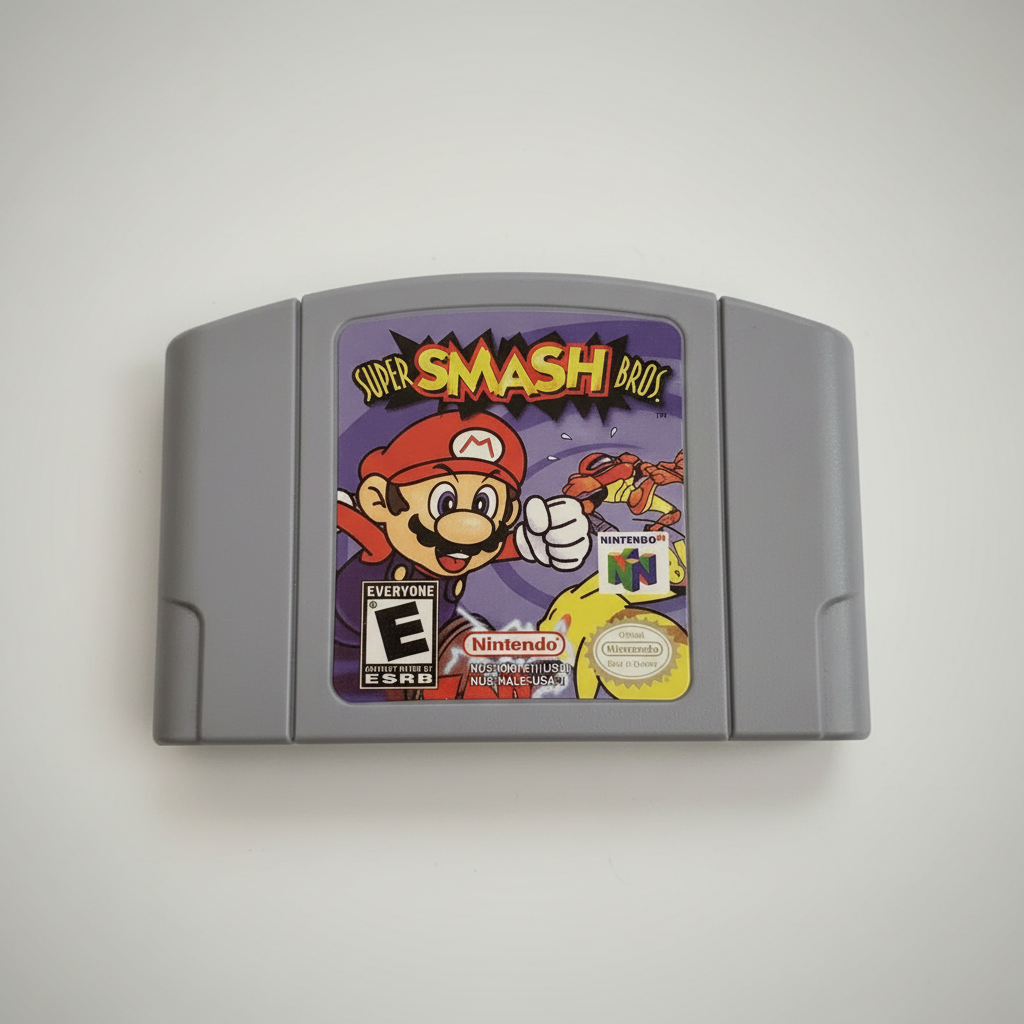 Super Smash Bros Nintendo 64 Game Cartridge (N64) 3