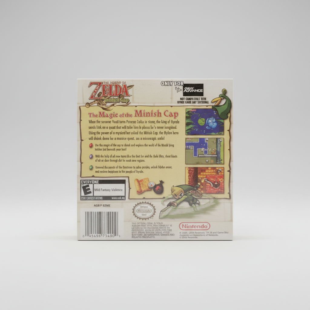 Zelda The Minish Cap for Gameboy Advance! 2