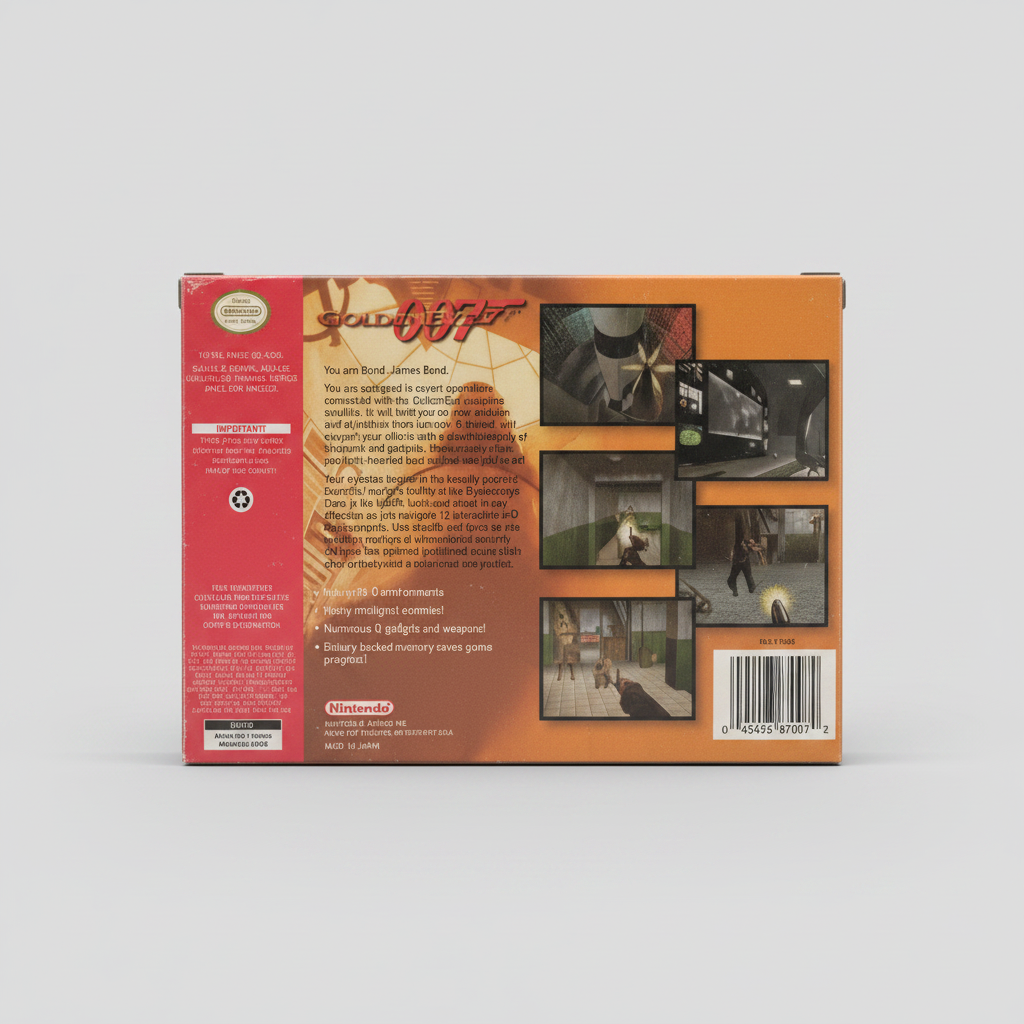 Golden Eye 007 Nintendo 64 (N64 Game) 4