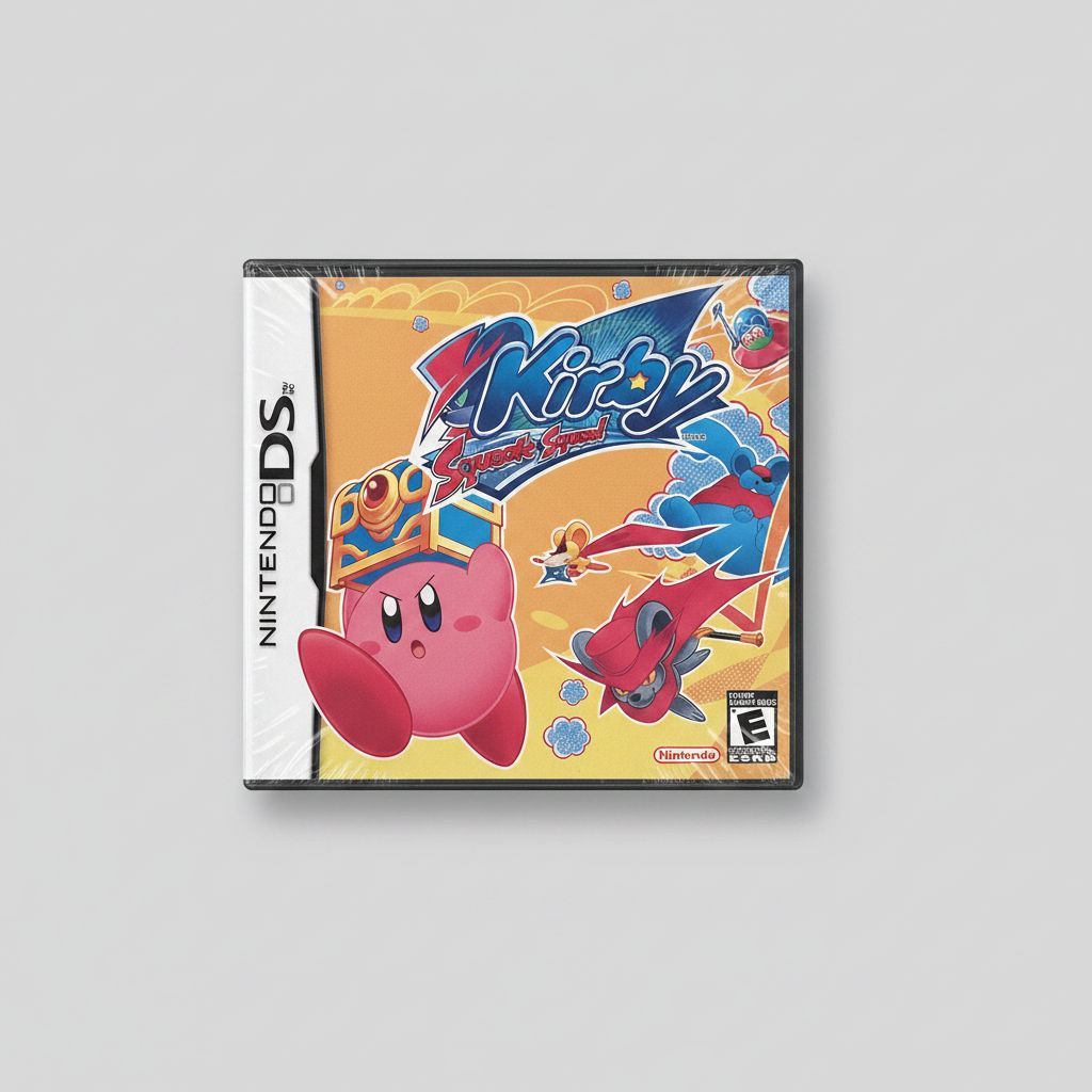 Kirby Squeak Squad — Game & Box for Nintendo DS