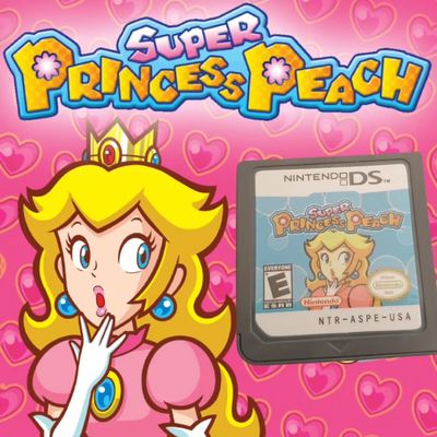 Super Princess Peach – Nintendo DS Game Cartridge