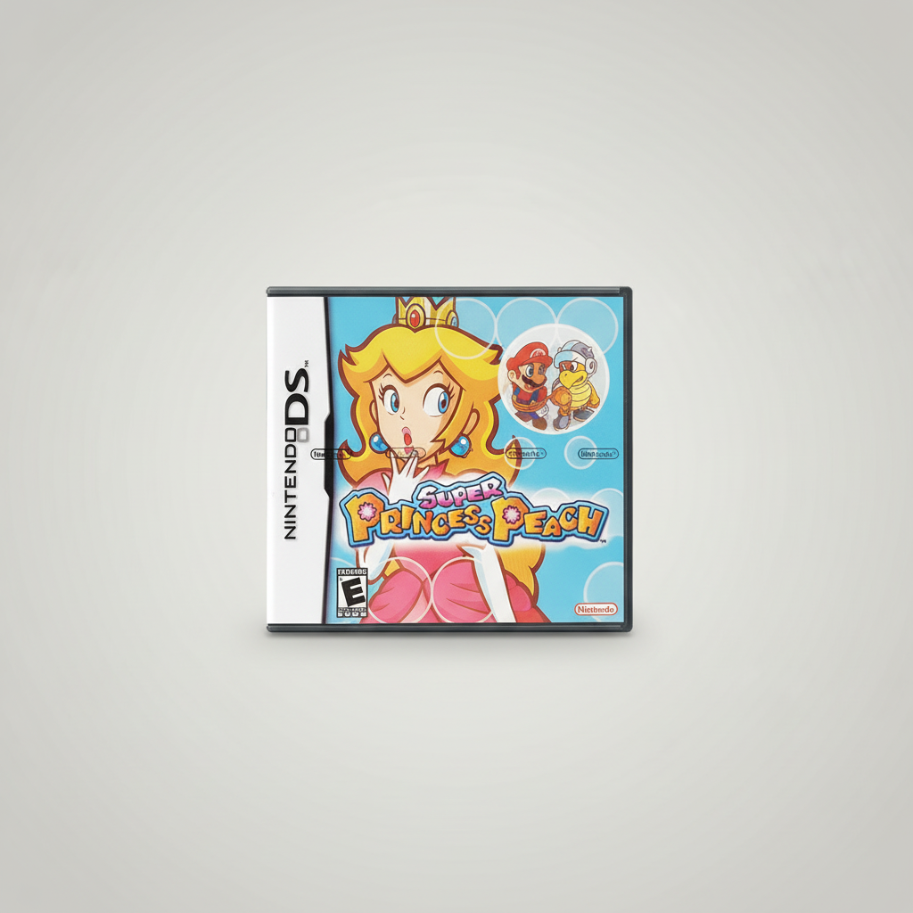 Super Princess Peach – Nintendo DS Game Cartridge
