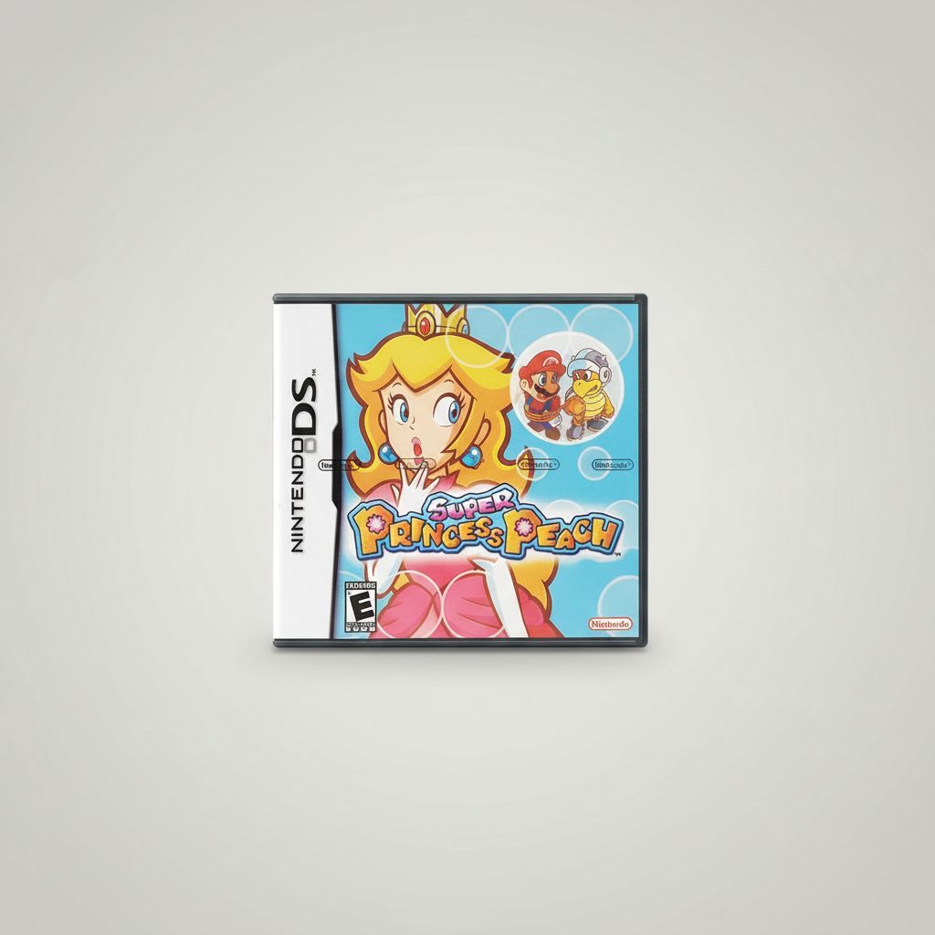 Super Princess Peach — Game & Box for Nintendo DS