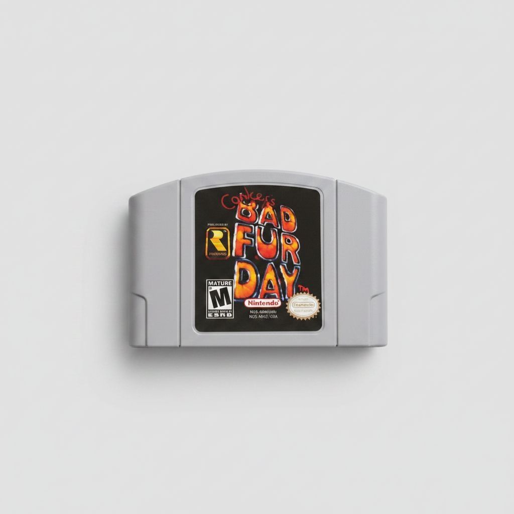 Conker's Bad Fur Day — Cartridge Only for Nintendo 64