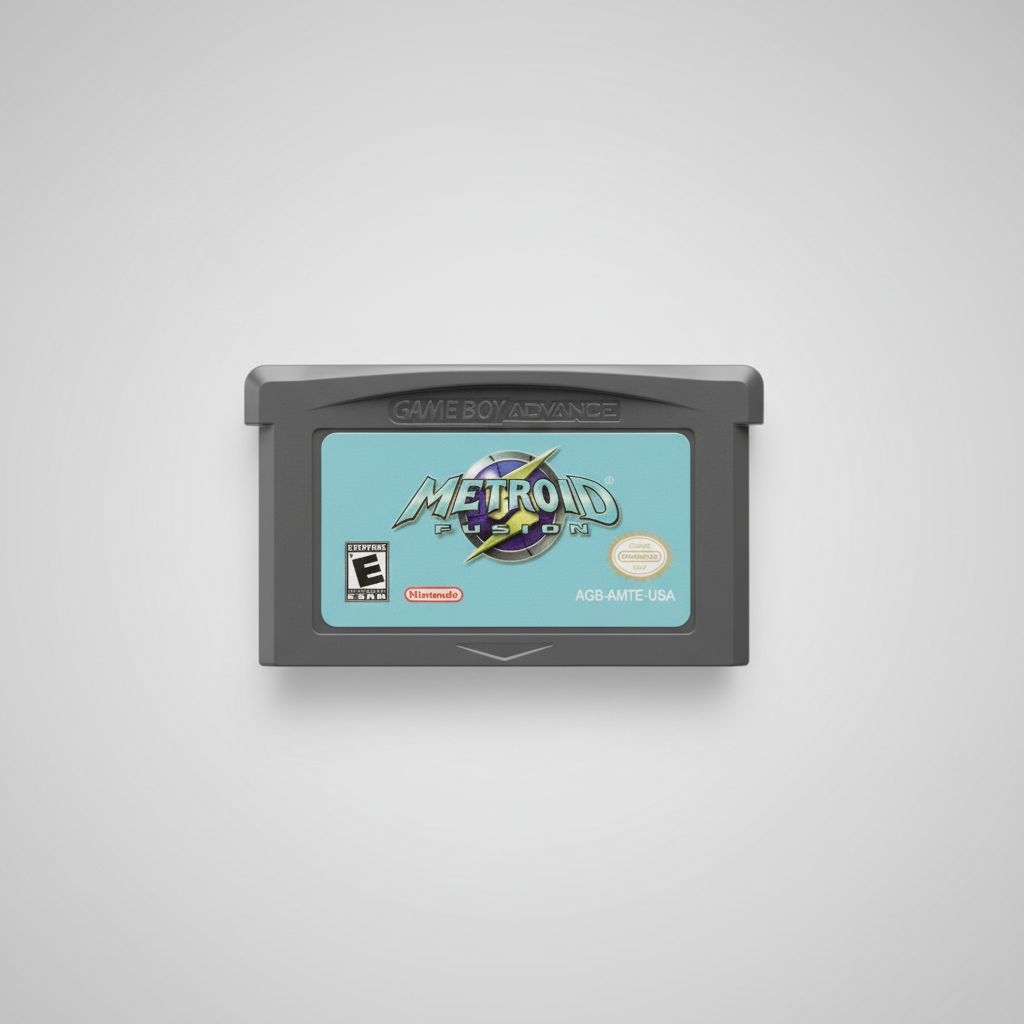 Metroid Zero Mission & Fusion Gameboy Advance (GBA) 2