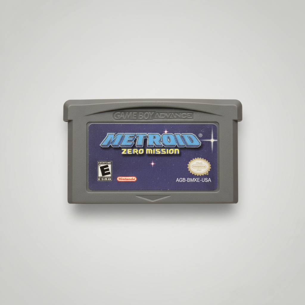 Metroid Zero Mission & Fusion Gameboy Advance (GBA) 3