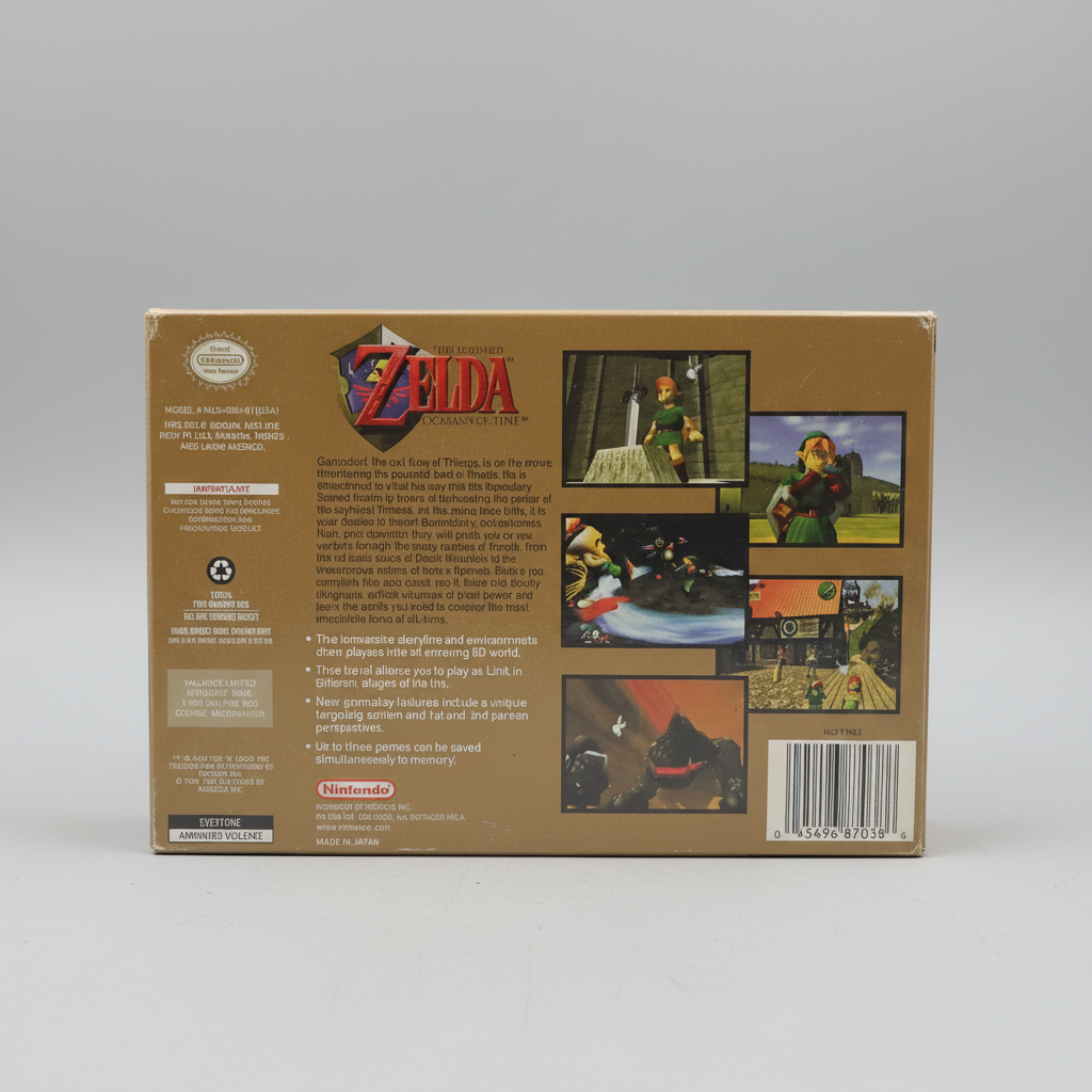 Zelda Ocarina of Time & Zelda Majoras Mask for Nintendo 64! 8
