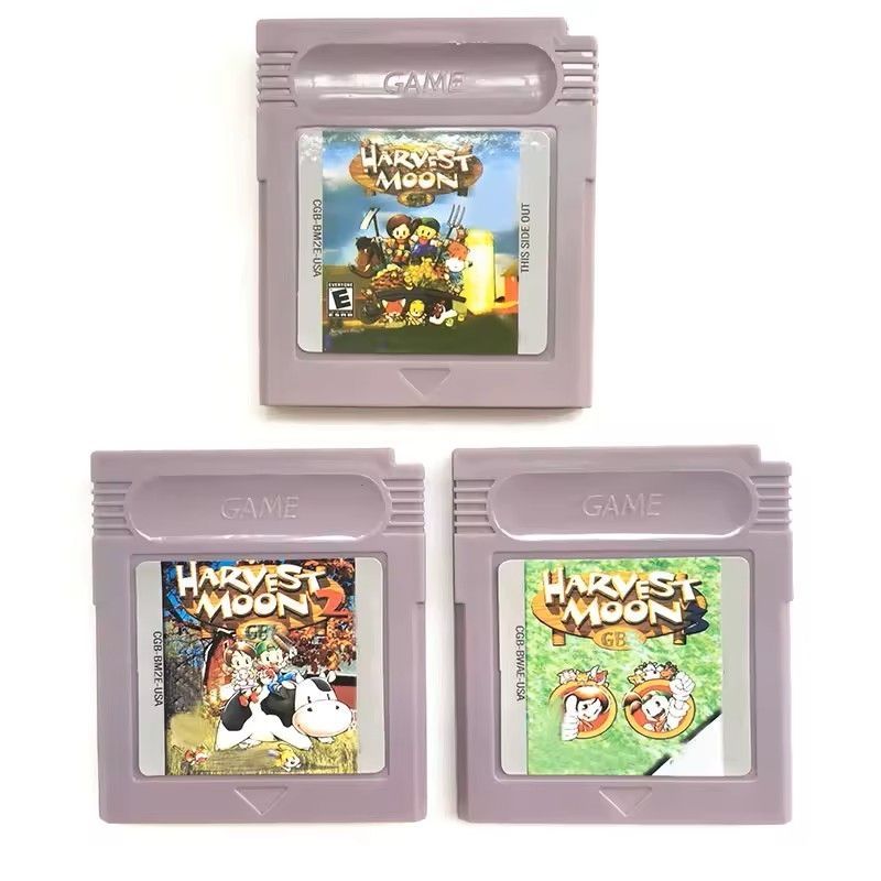 Harvest Moon Games for Gameboy Color — Complete Bundle (Cartridges Only) for Gameboy Color (GBC)