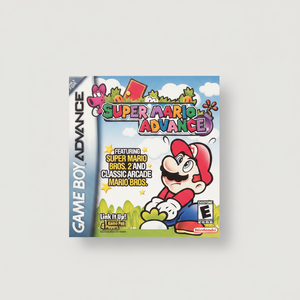 Super Mario Advance 1,2,3,4 for Gameboy Advance! 9