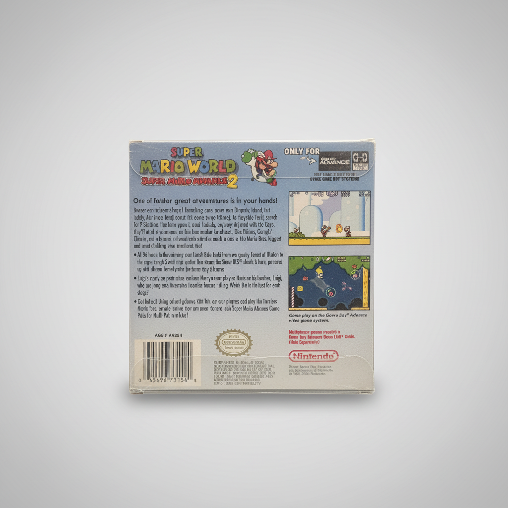 Super Mario Advance 1,2,3,4 for Gameboy Advance! 12