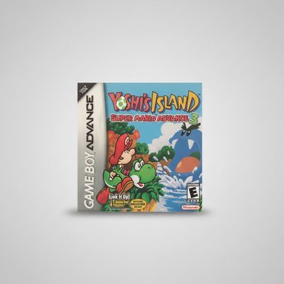 Super Mario Yoshi’s Island — Game & Box for Gameboy Advance (GBA)