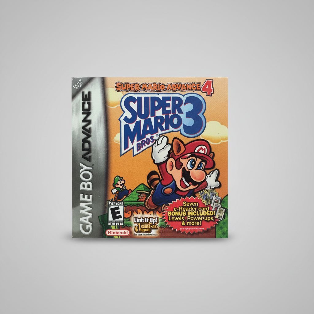 Super Mario Bros 3 — Game & Box for Gameboy Advance (GBA)