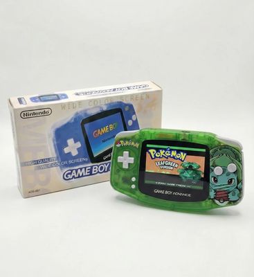 Gameboy Advance Console (IPS) | Bulbasaur Pokemon Edition (GBA)