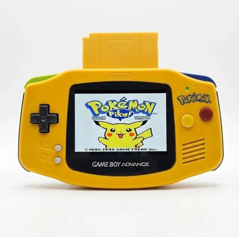 Pikachu Gameboy Advance Console (IPS) — Game Boy Advance 2