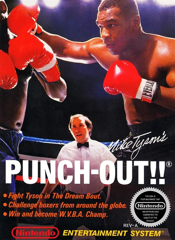 Mike Tyson's Punch-Out!! – Nintendo Entertainment System (NES) Sports Game front cover art