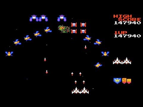 Galaga: Demons of Death (NES) Playthrough - NintendoComplete