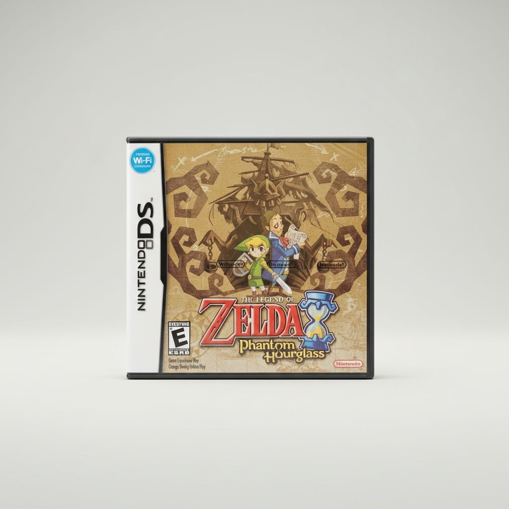 Legend of Zelda Phantom Hourglass — Game & Box for Nintendo DS