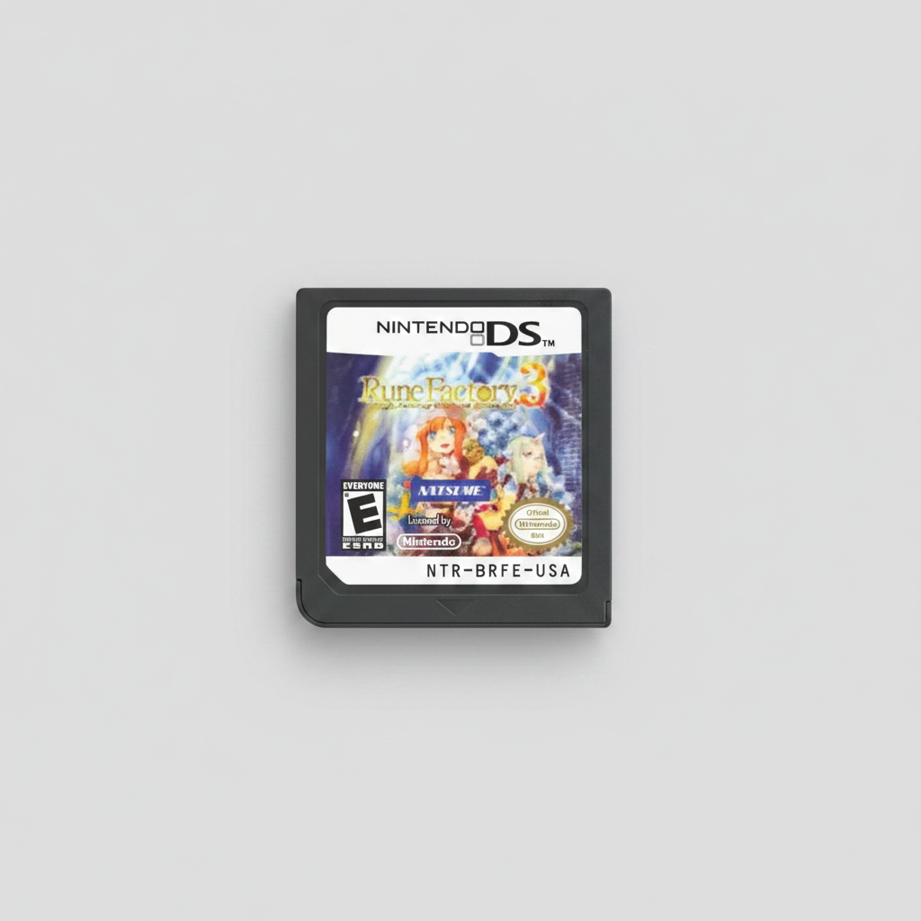 Rune Factory 2 & 3 Fantasy Harvest Moon — Complete Bundle (Cartridges Only) for Nintendo DS 3