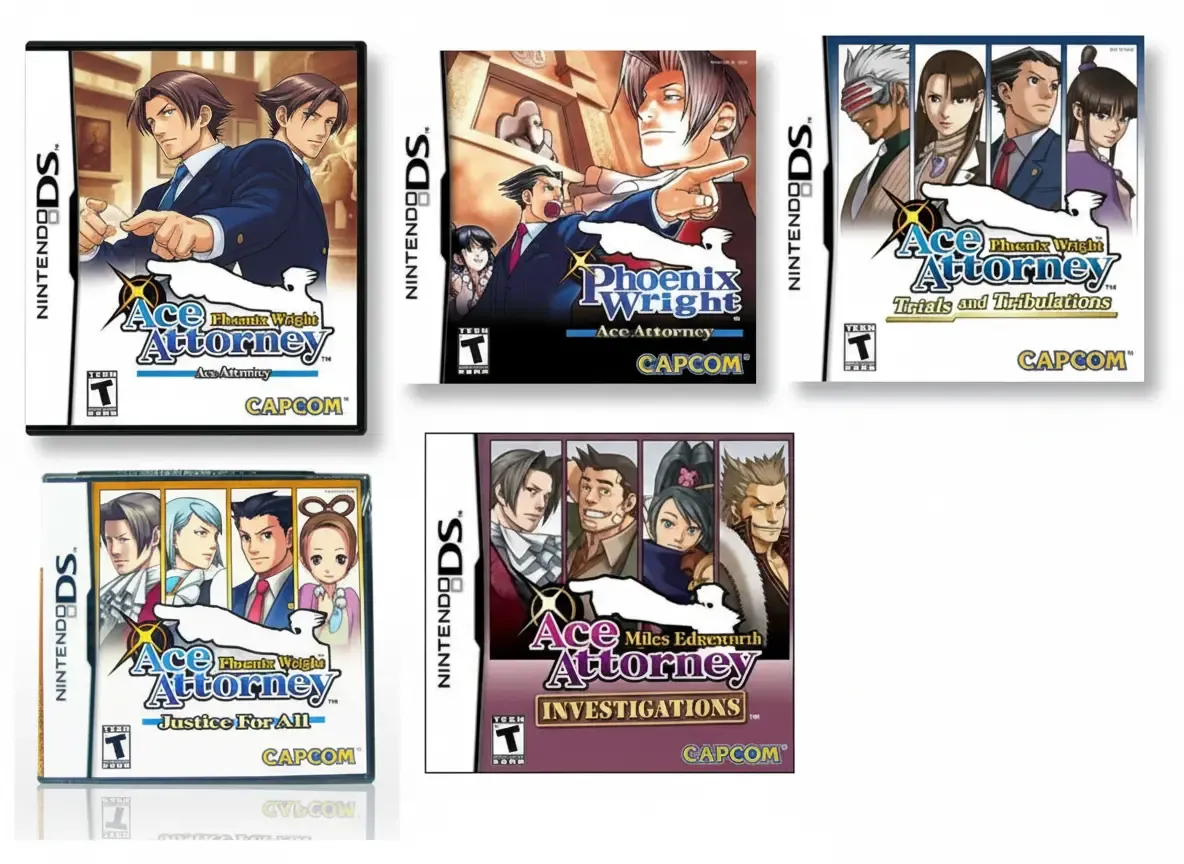 Ace Attorney — Complete Bundle (Cartridges Only) for Nintendo DS