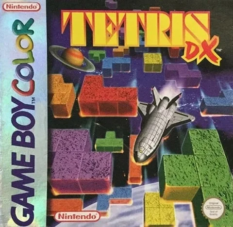 Tetris DX – Nintendo Game Boy Color (GBC) Puzzle Game front cover art